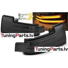 MERCEDES W166/ W463/ W251 tonēti SEQ LED pagriezienu rādītāji, spogulī